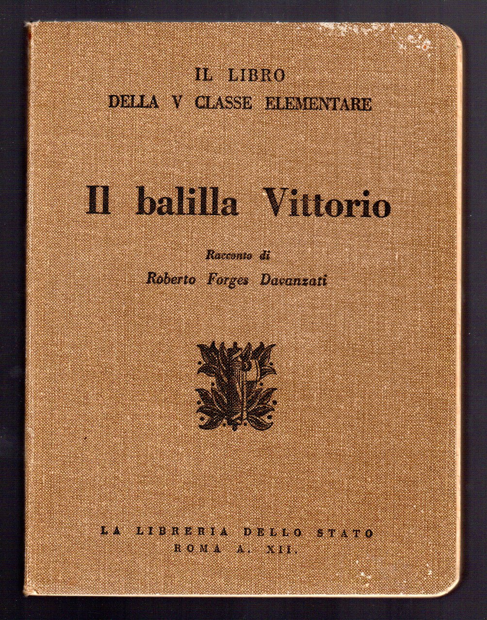 Il balilla Vittorio - Racconto