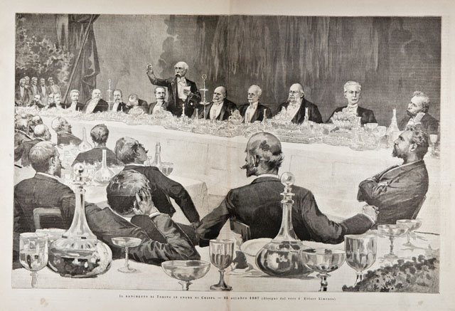 Il banchetto di Torino in onore di Crispi / 25 …