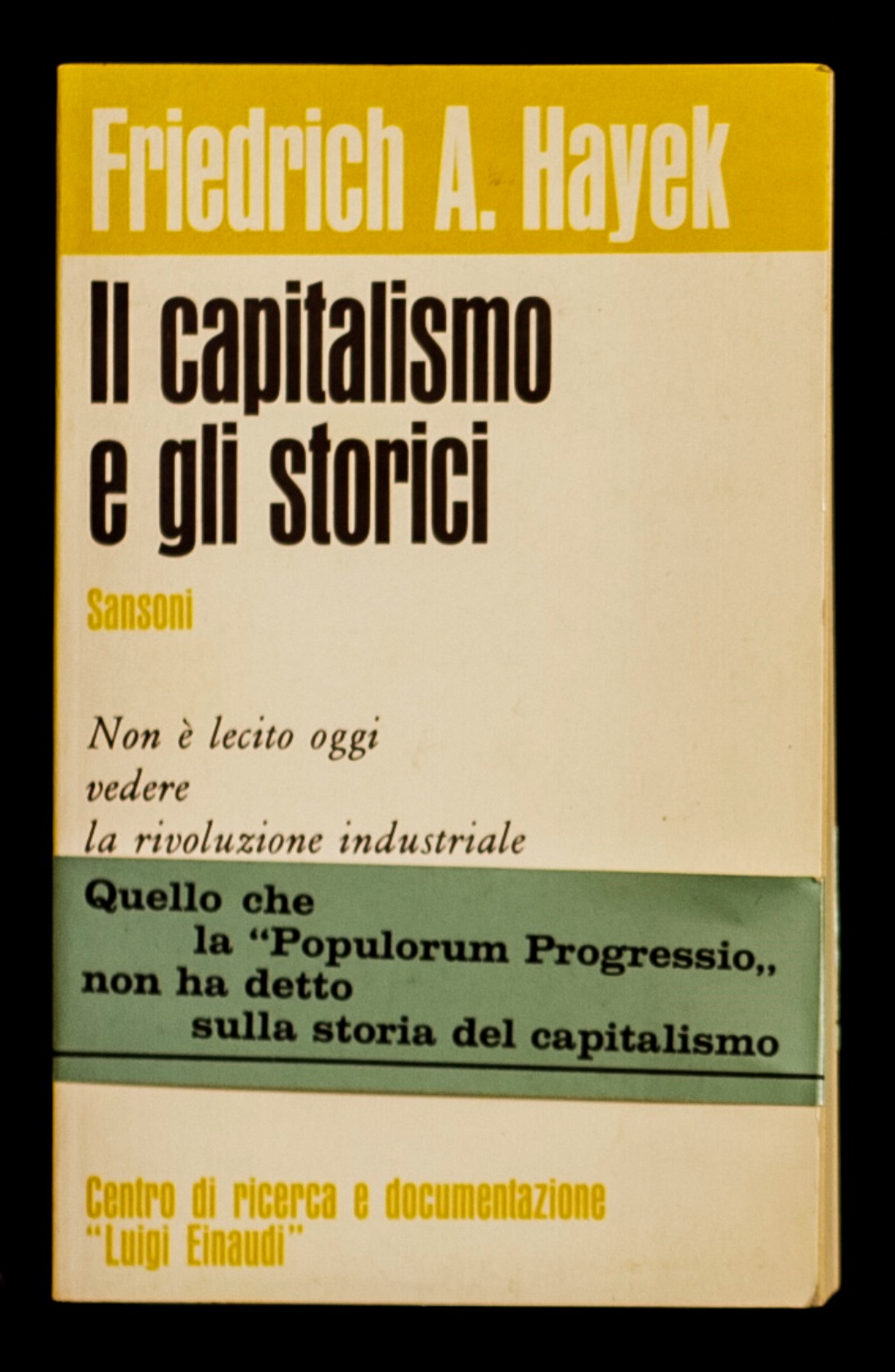 Il capitalismo e gli storici