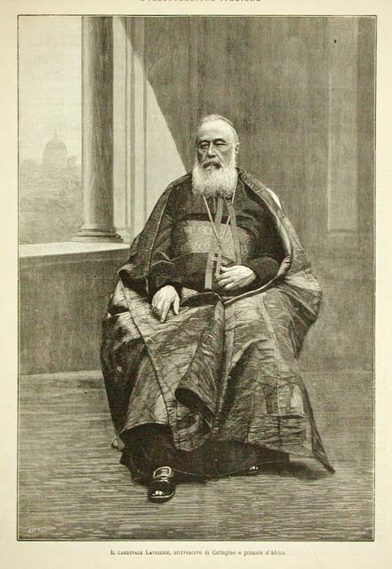 Il Cardinale Lavigerie, arcivescovo di Cartagine e primate d'Africa