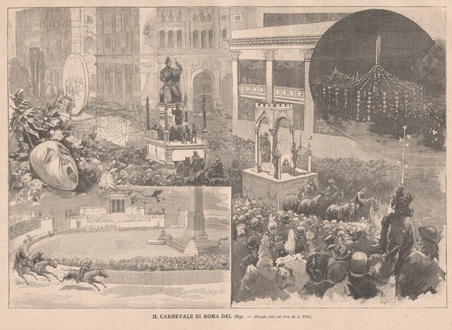 Il Carnevale di Roma del 1891