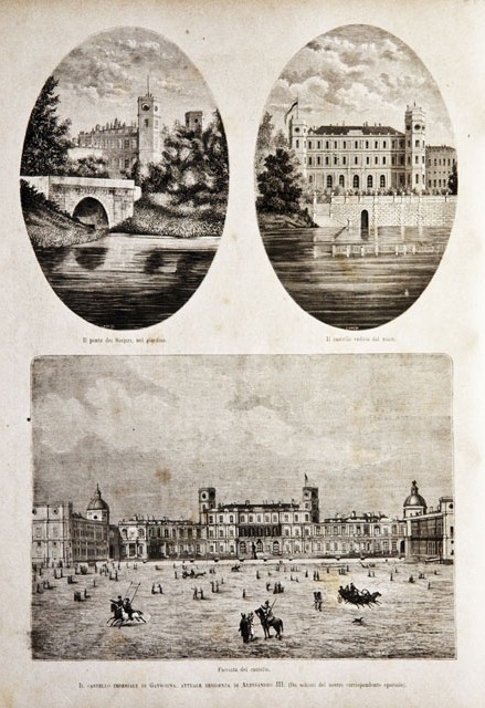 Il castello imperiale di Gatschina, attuale residenza di Alessandro III …