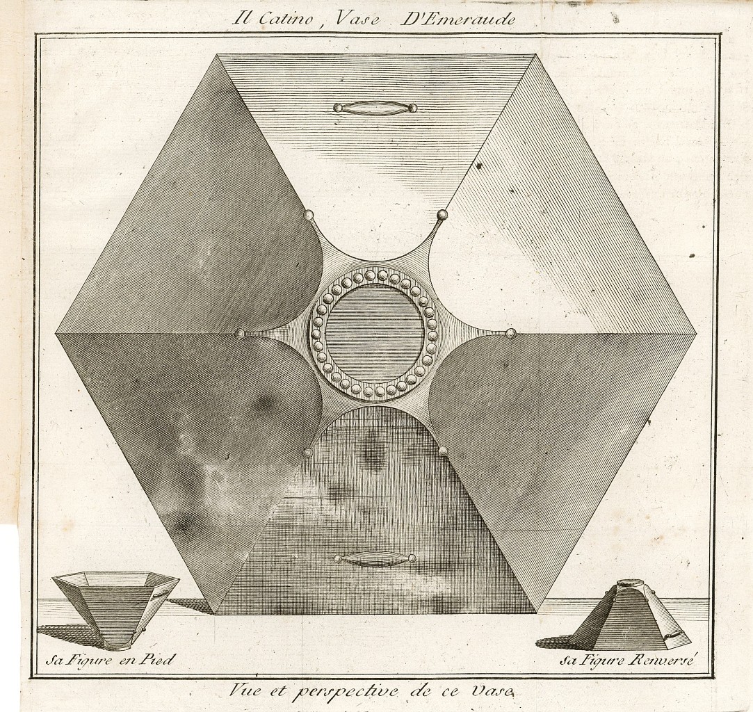 Il Catino Vase d'Emeraude