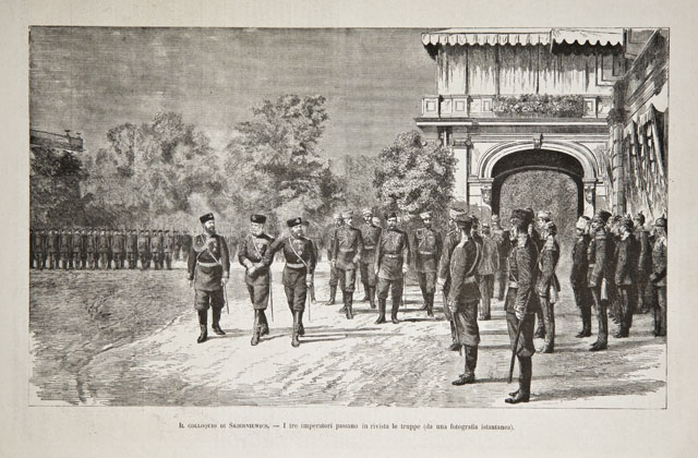 Il colloquio di Skierniewics / I tre imperatori passano in …