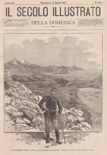 Il colonnello Vassos: veduta a volo d’uccello dell’isola di Candia