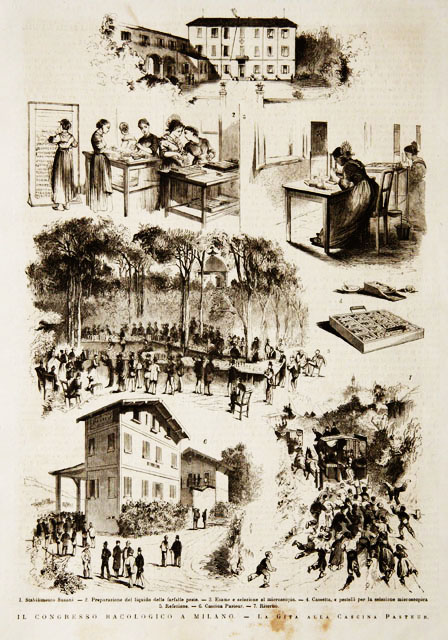 Il Congresso Bacologico a Milano.- La gita alla Cascina Pasteur