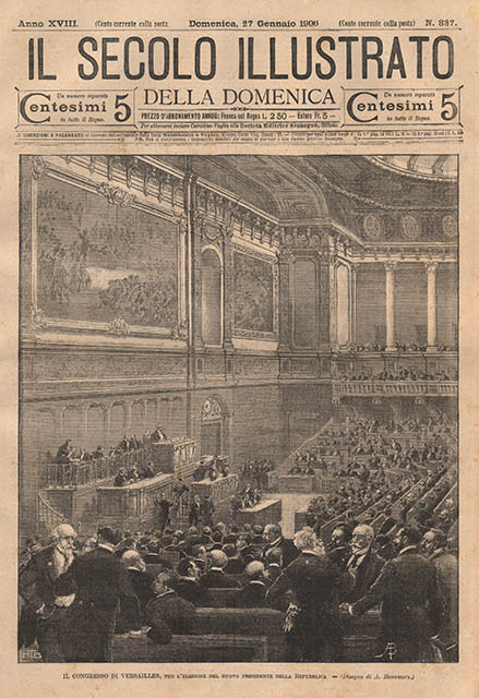 Il Congresso di Versailles, per l’elezione del nuovo presidente della …