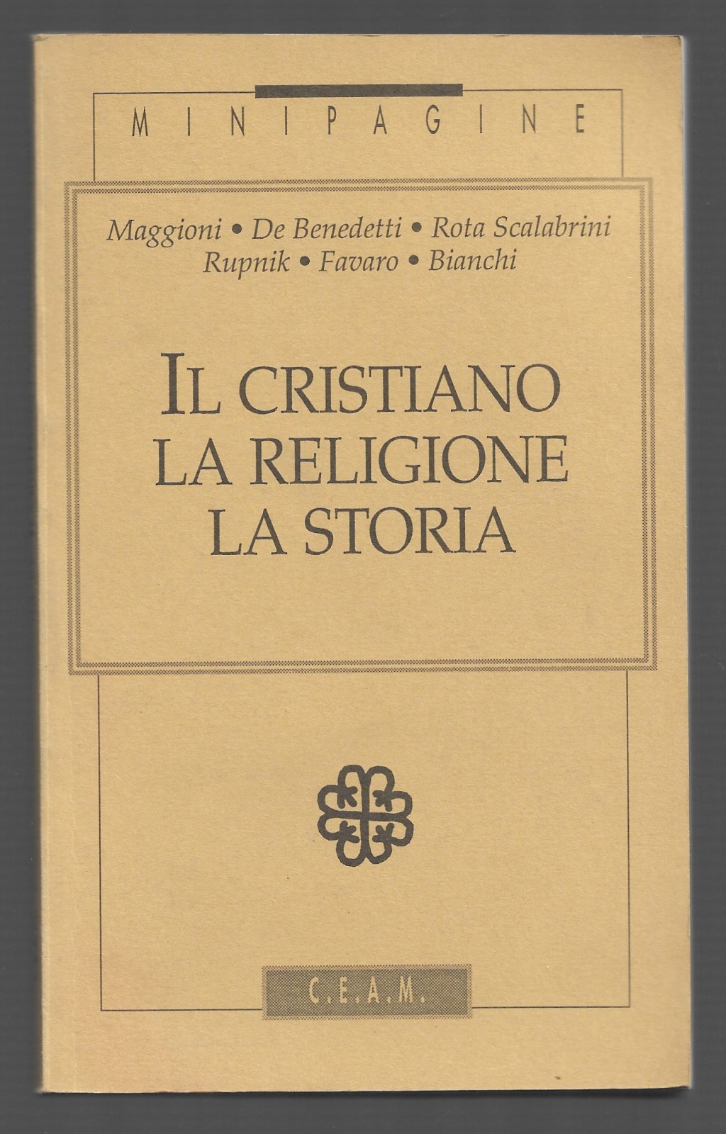 Il cristiano la religione la storia