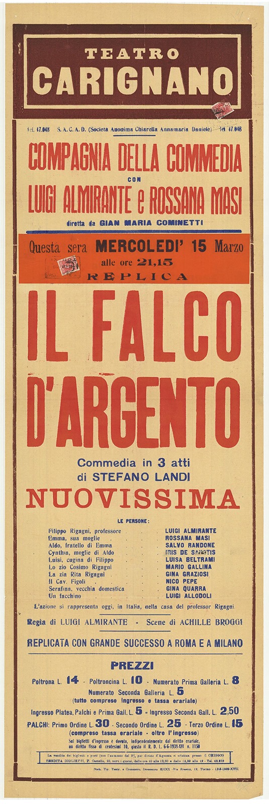 Il falco d'argento