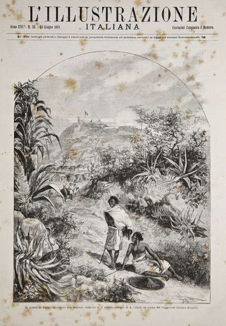 Il forte di Keren occupato dai soldati italiani il 2 …