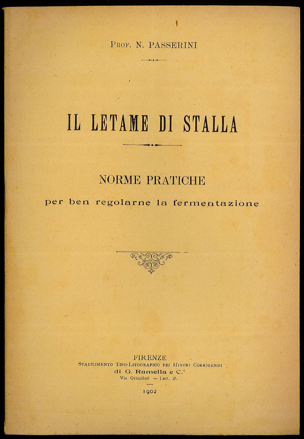Il letame di stalla - Norme pratiche per ben regolarne …
