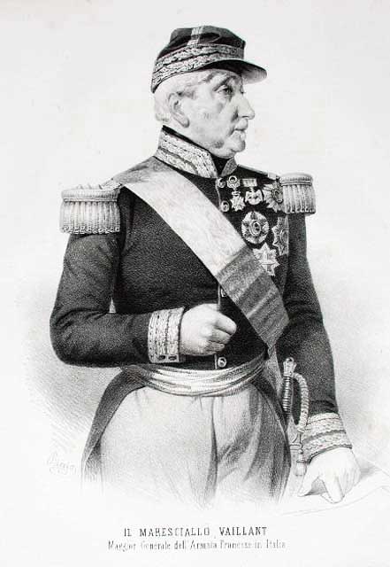 Il Maresciallo Vaillant / Maggior Generale dell'Armata Francese in Italia