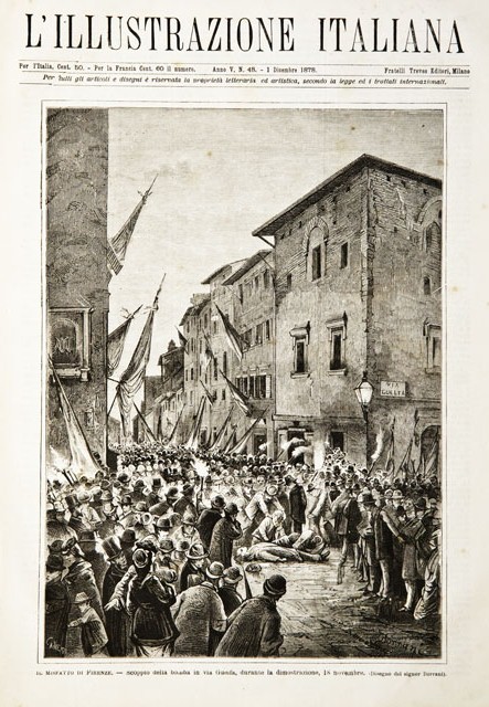 Il misfatto di Firenze.- Scoppio della bomba in via Guelfa, …