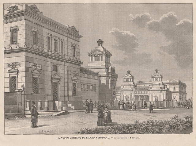 Il nuovo cimitero di Milano a Musocco