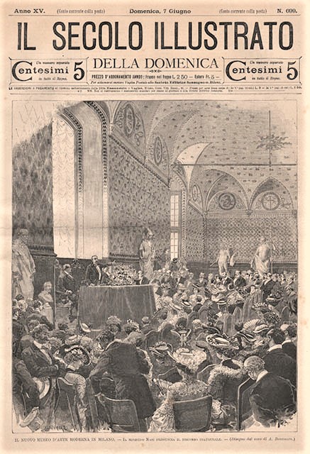 Il nuovo Museo d’Arte Moderna in Milano - Il ministro …