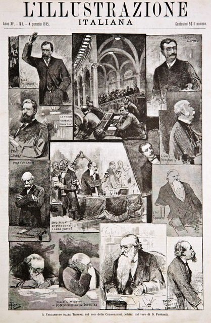 Il Parlamento dalle Tribune, nel voto delle Convenzioni