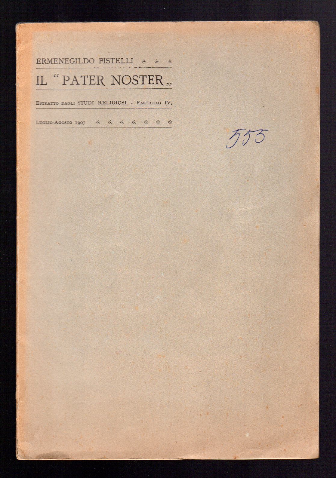 Il "Pater Noster"