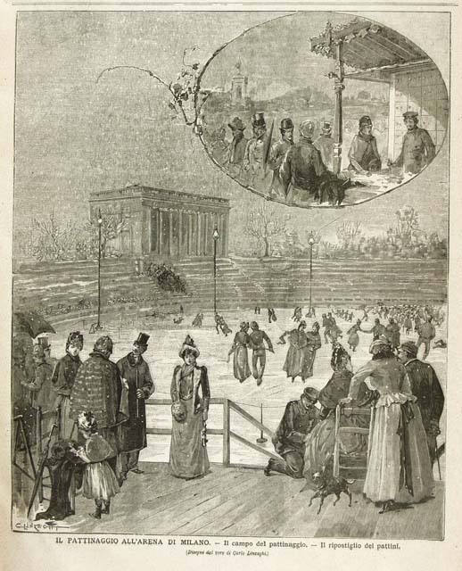 Il pattinaggio all'Arena di Milano