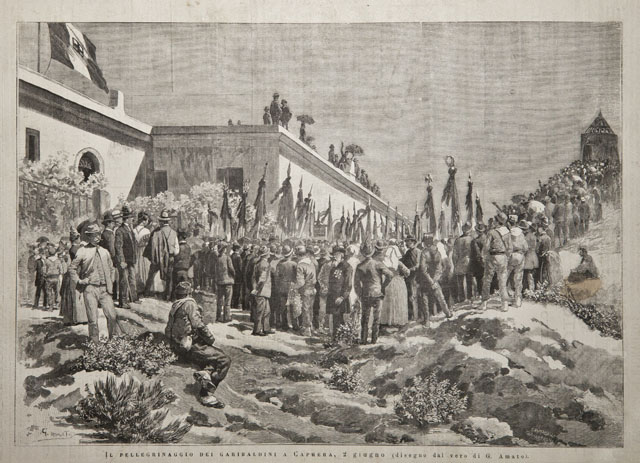 Il pellegrinaggio dei garibaldini a Caprera, 2 giugno