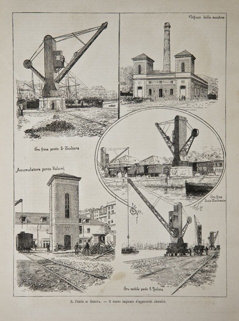 Il Porto di Genova / Il nuovo impianto d’apparecchi idraulici