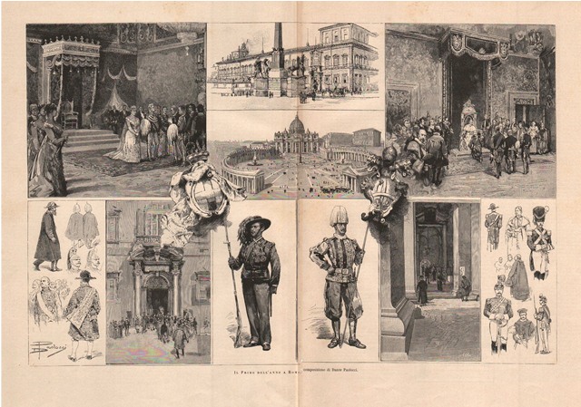 Il Primo dell’anno a Roma, composizione di Dante Paolocci