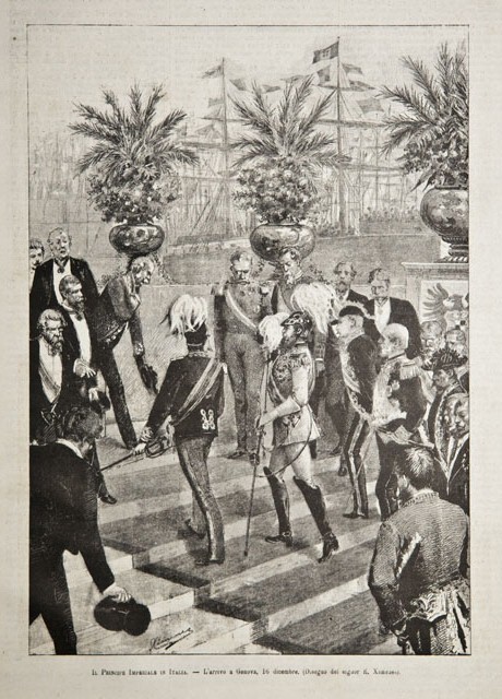 Il Principe Imperiale in Italia / L’arrivo a Genova, 16 …