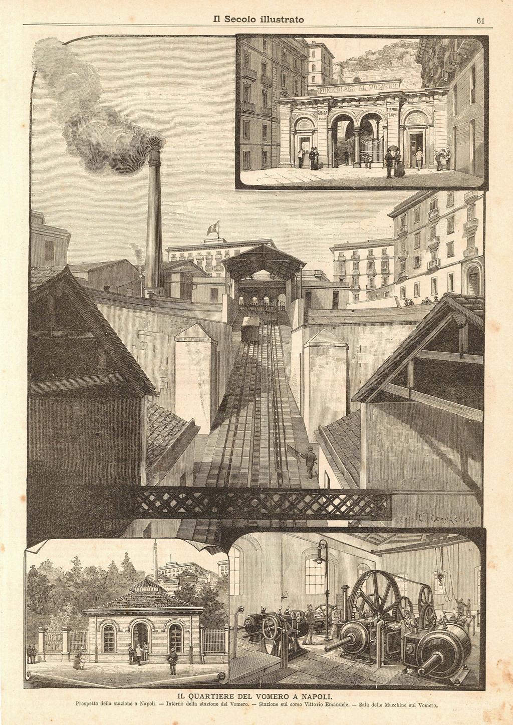 Il quartiere del Vomero a Napoli