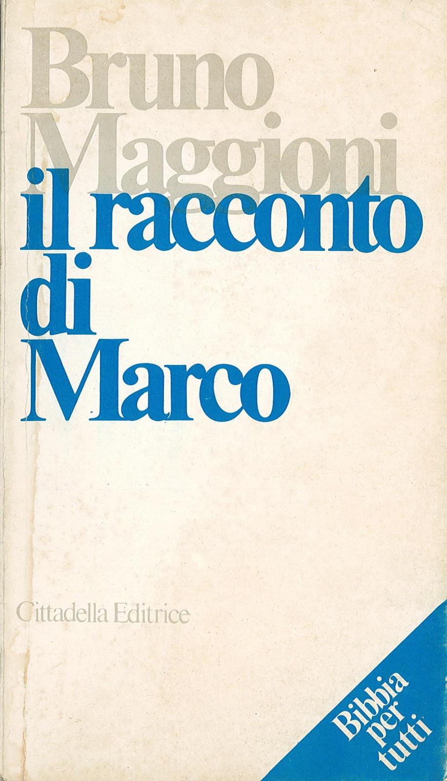 Il racconto di Marco