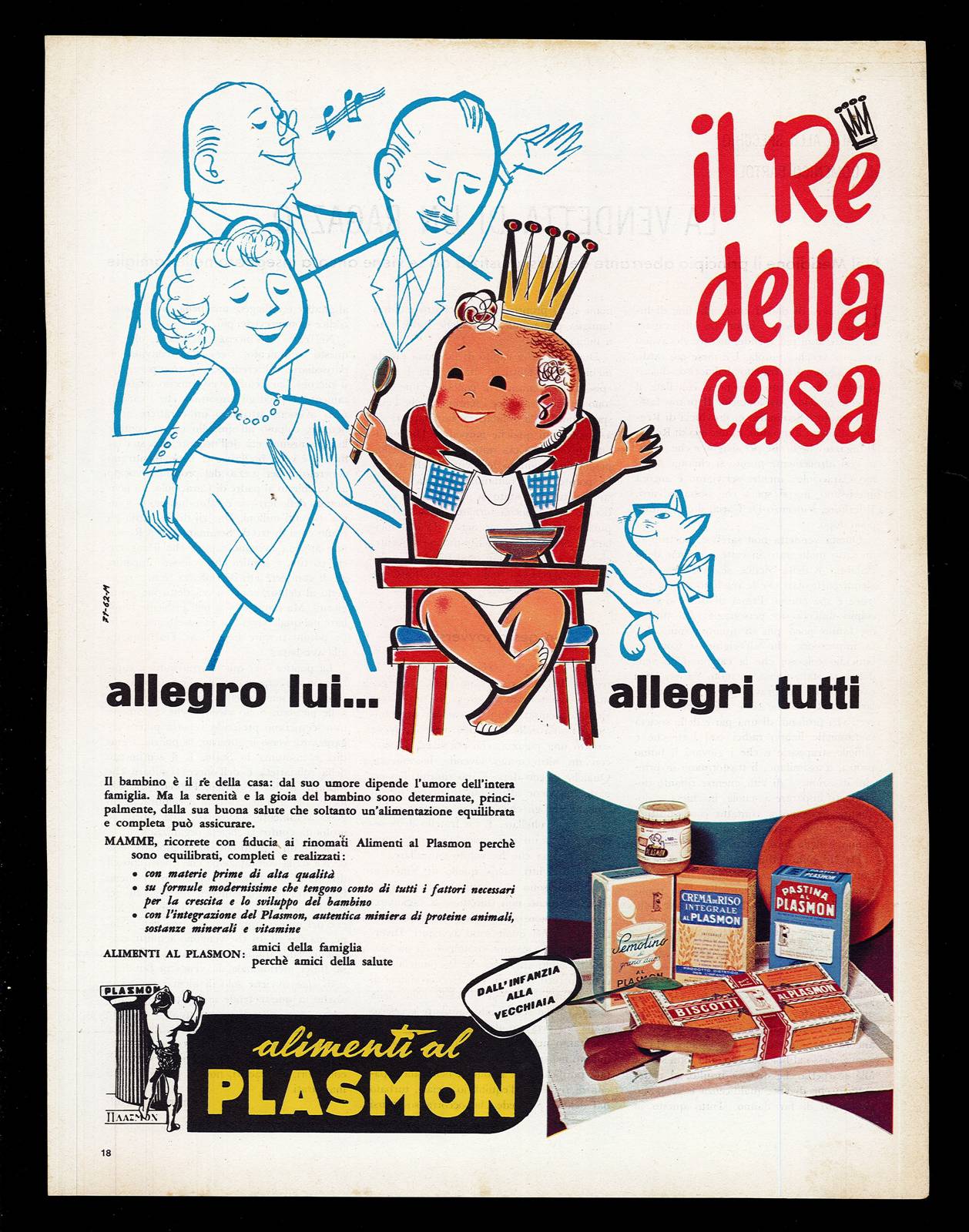 Il Re della casa. Alimenti Plasmon