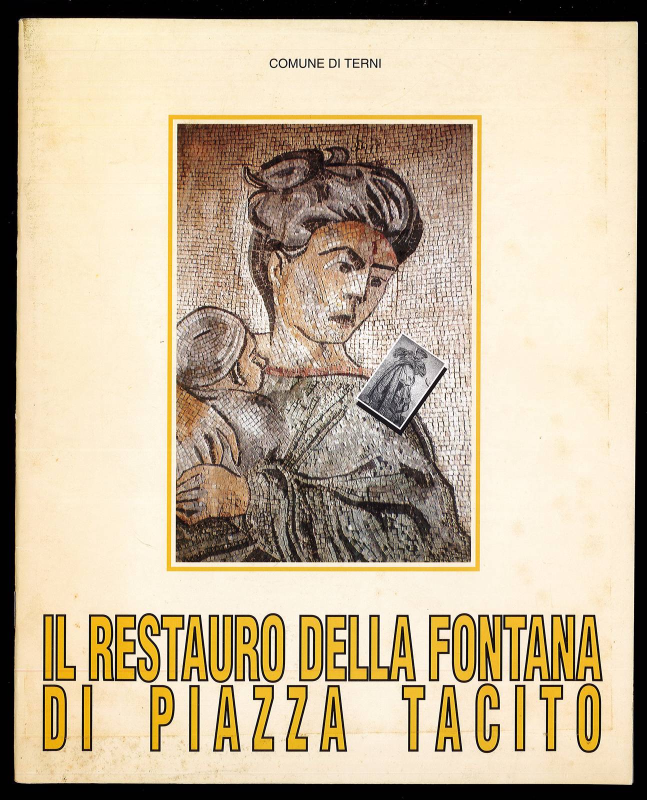 Il restauro della fontana di Piazza Tacito