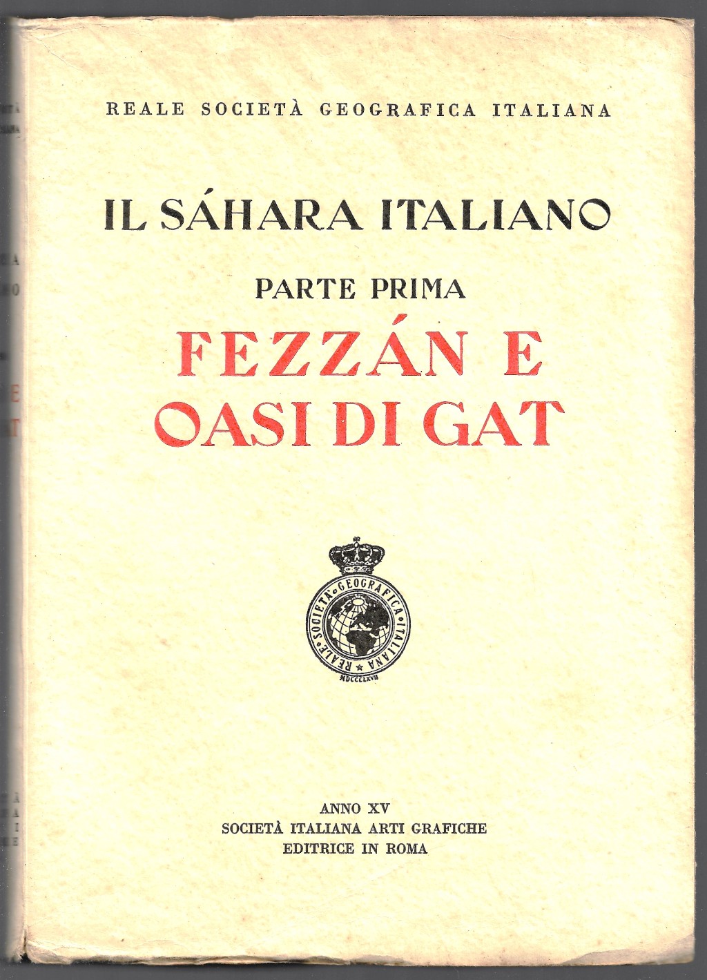 Il Sahara italiano - Parte prima