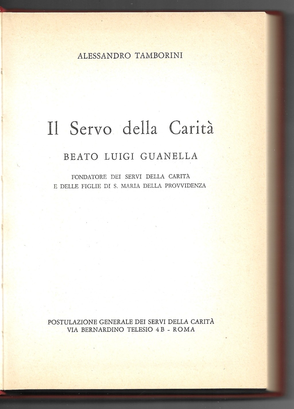 Il Servo della Carità - Beato Luigi Guanella