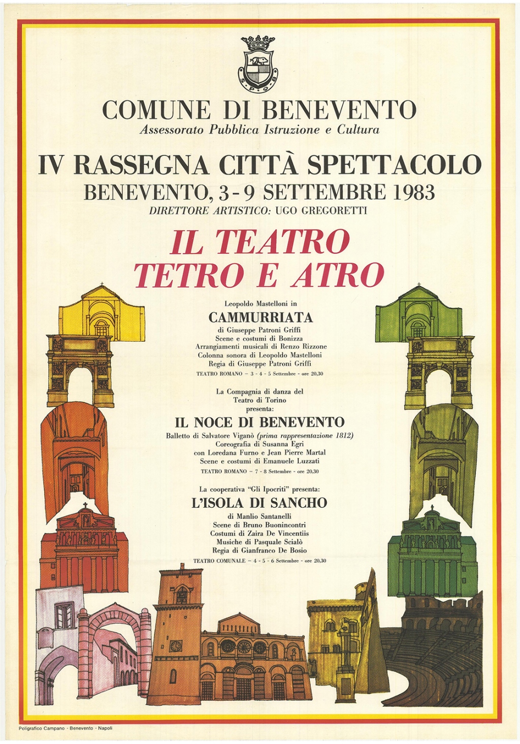 Il teatro tetro e atro