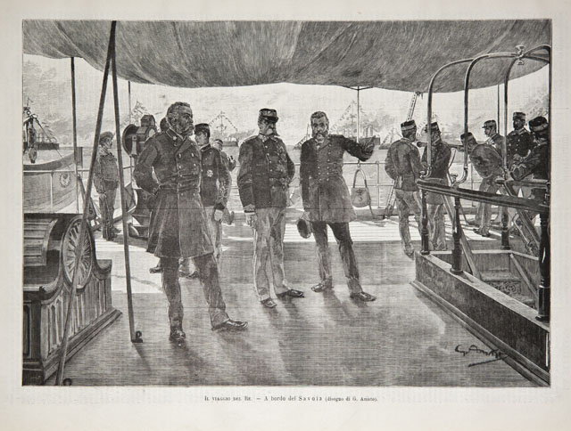 Il viaggio del Re / A bordo del Savoia
