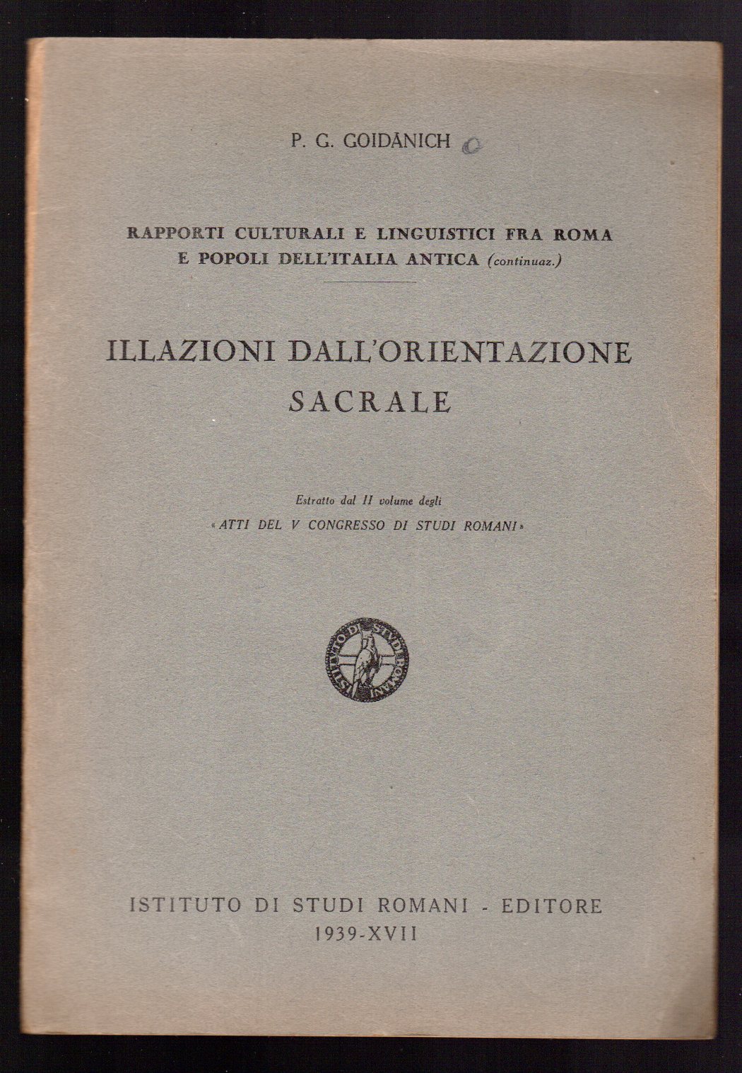 Illazioni dall'Orientazione Sacrale