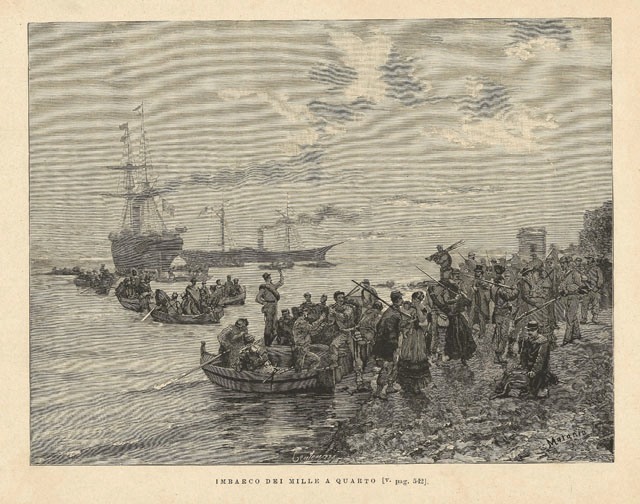 Imbarco dei Mille a Quarto