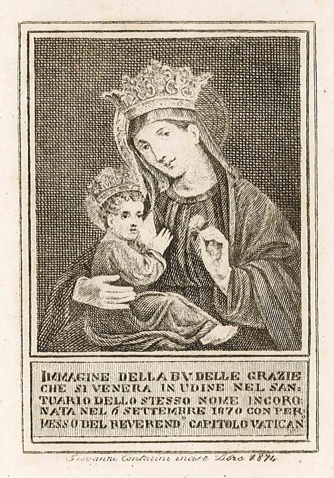 Immagine della B. V. delle Grazie che si venera in …