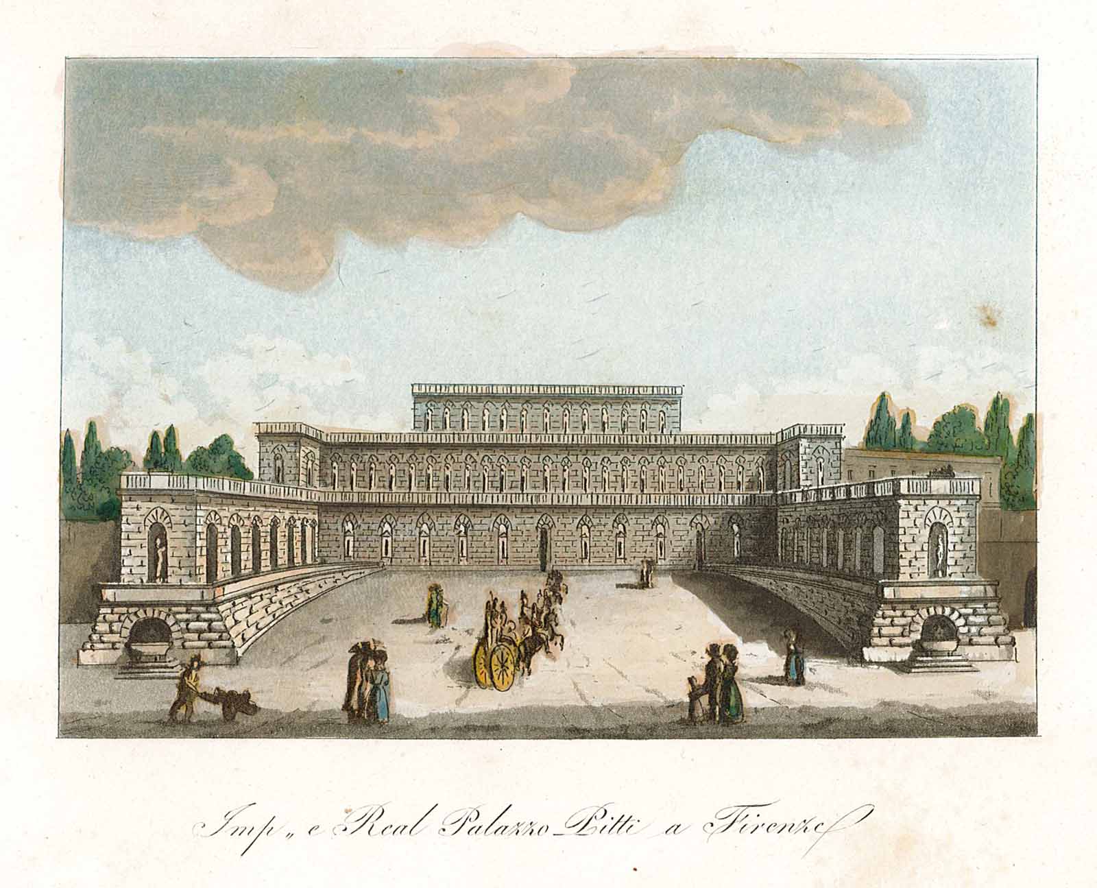 Imp. e Real Palazzo Pitti a Firenze