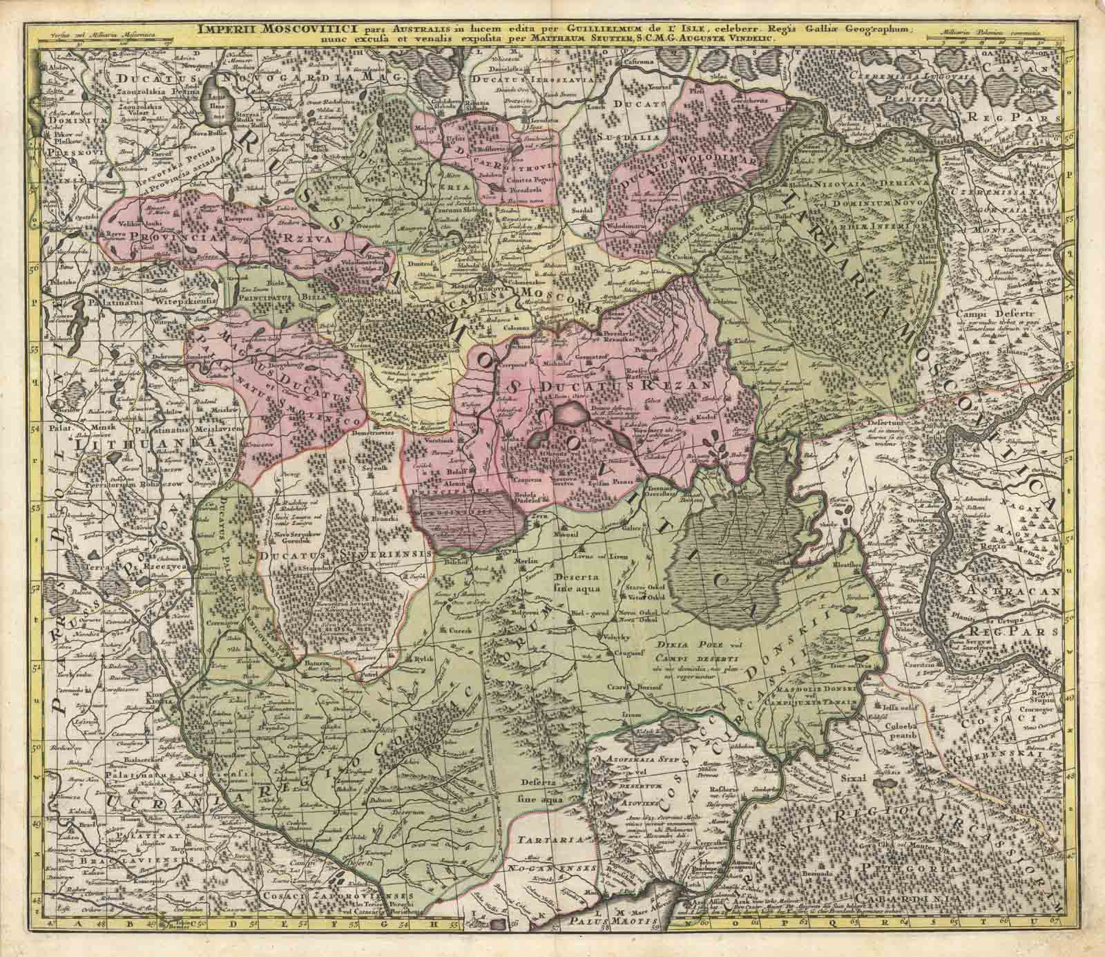 Imperii Moscovitici pars Australis in lucem edita.