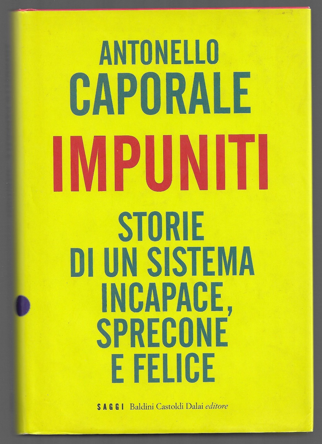 Impuniti - Storie di un sistema incapace, sprecone e felice