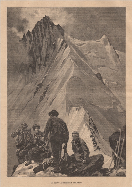 In alto! Ascensione al ghiacciajo