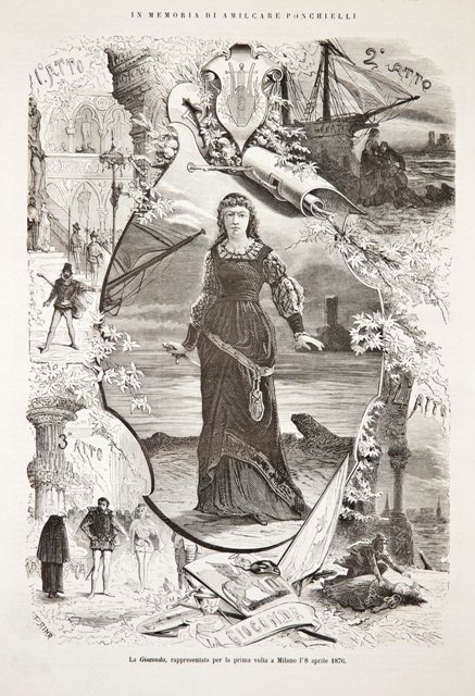 In memoria di Amilcare Ponchielli / La Gioconda, rappresentata per …