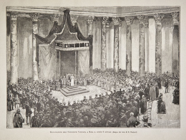 Inaugurazione dell’Esposizione Vaticana a Roma il giorno 6 gennaio