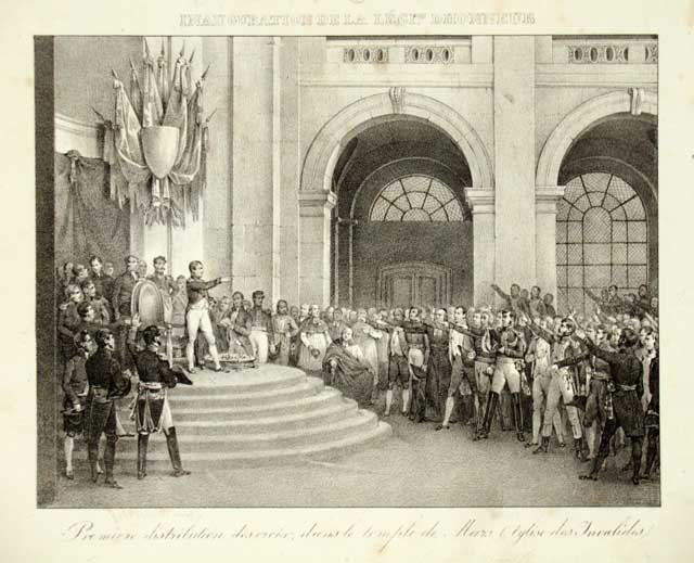 Inaugurazione della Legion d'Onore