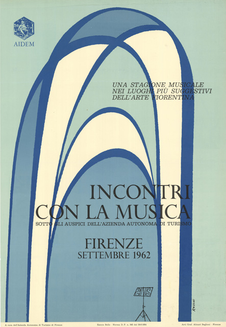 Incontri con la musica - Firenze settembre 1962