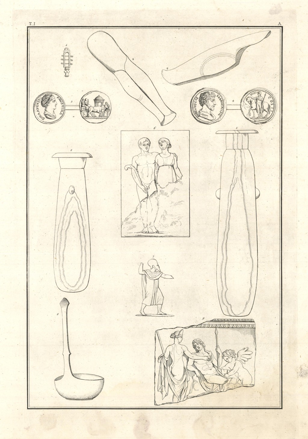 Indicazioni de' monumenti citati nel corso delle illustrazioni.(senza titolo)