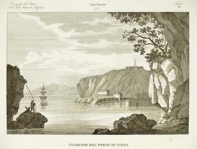 Ingresso del Porto di Nizza