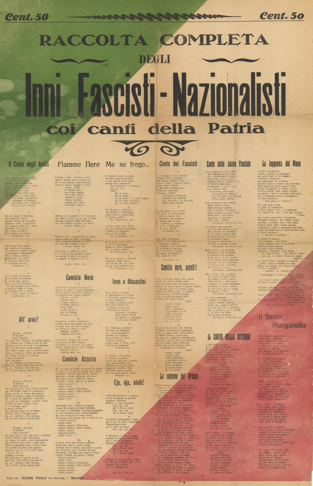 Inni Fascisti - Nazionali