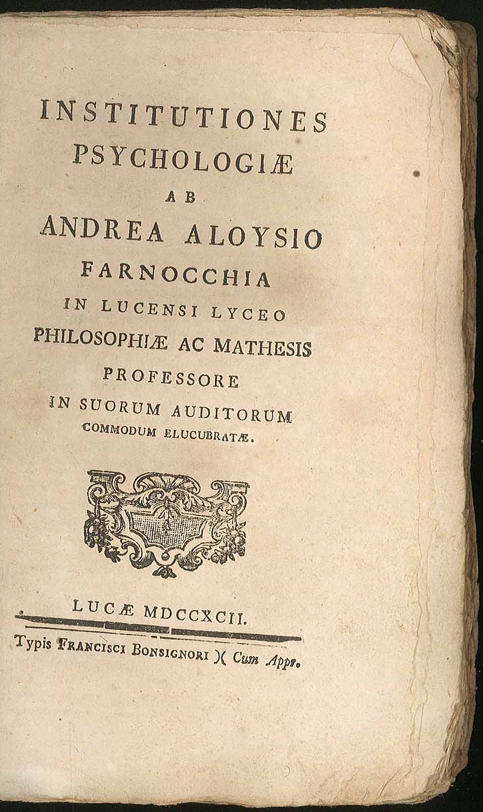 Institutiones Psychologiae