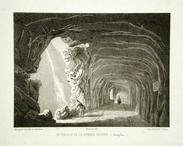 Interieur de la grande Galerie (Simplon)